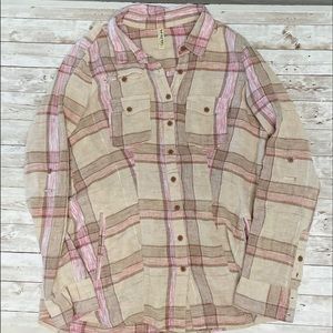 Free People Button Down